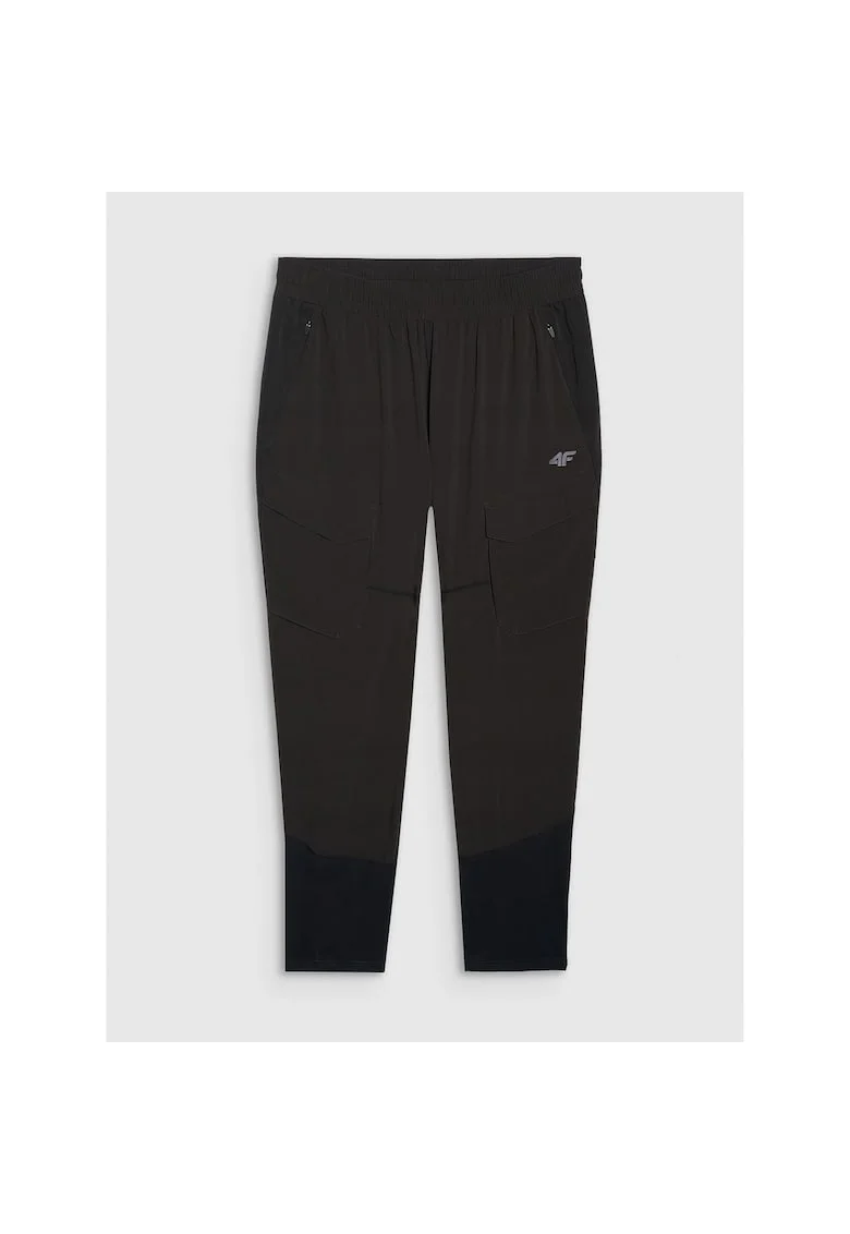 Pantaloni trekking barbati  poliester, negri