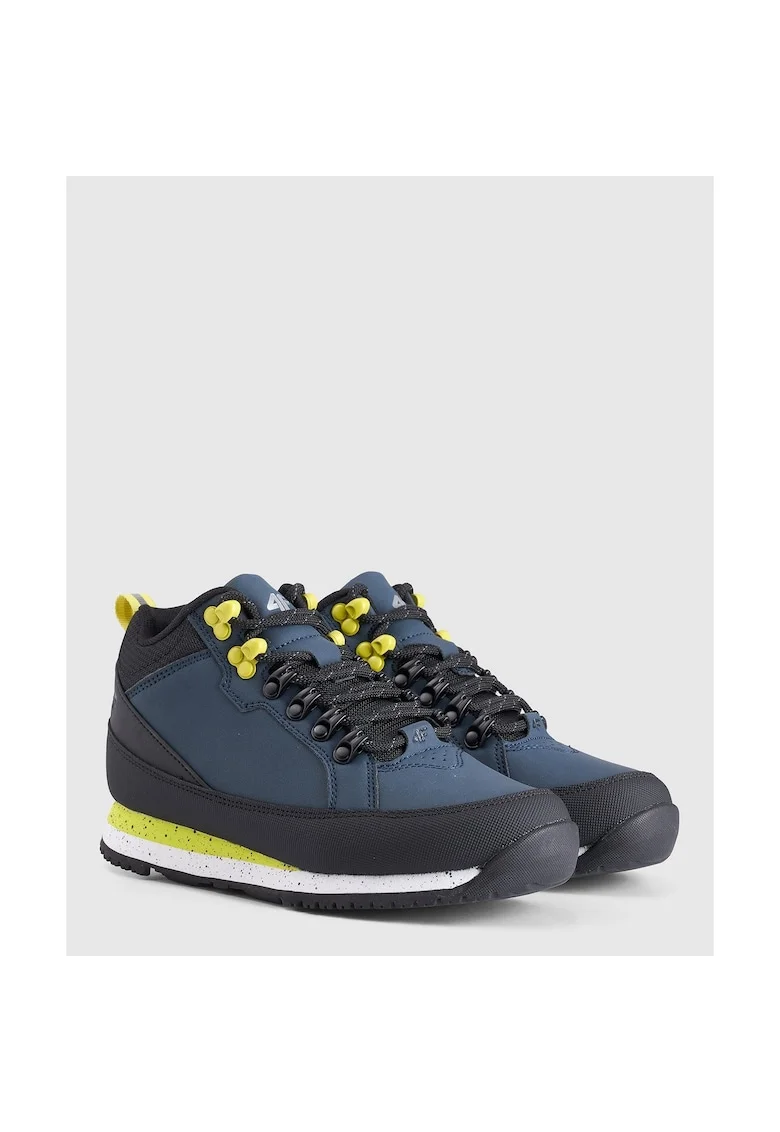 Pantofi sport copii  piele nabuc/cordura, multicolor,