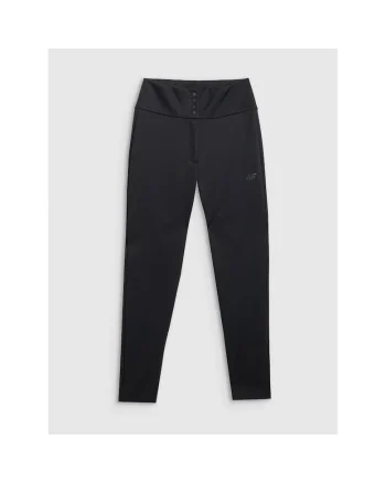 Pantaloni sport dama  schi, negru, poliester