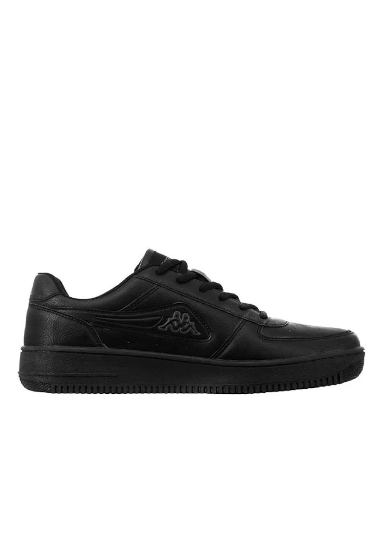 Incaltaminte sport barbati,  Piele ecologica, Bash Shoes, Negru, Negru