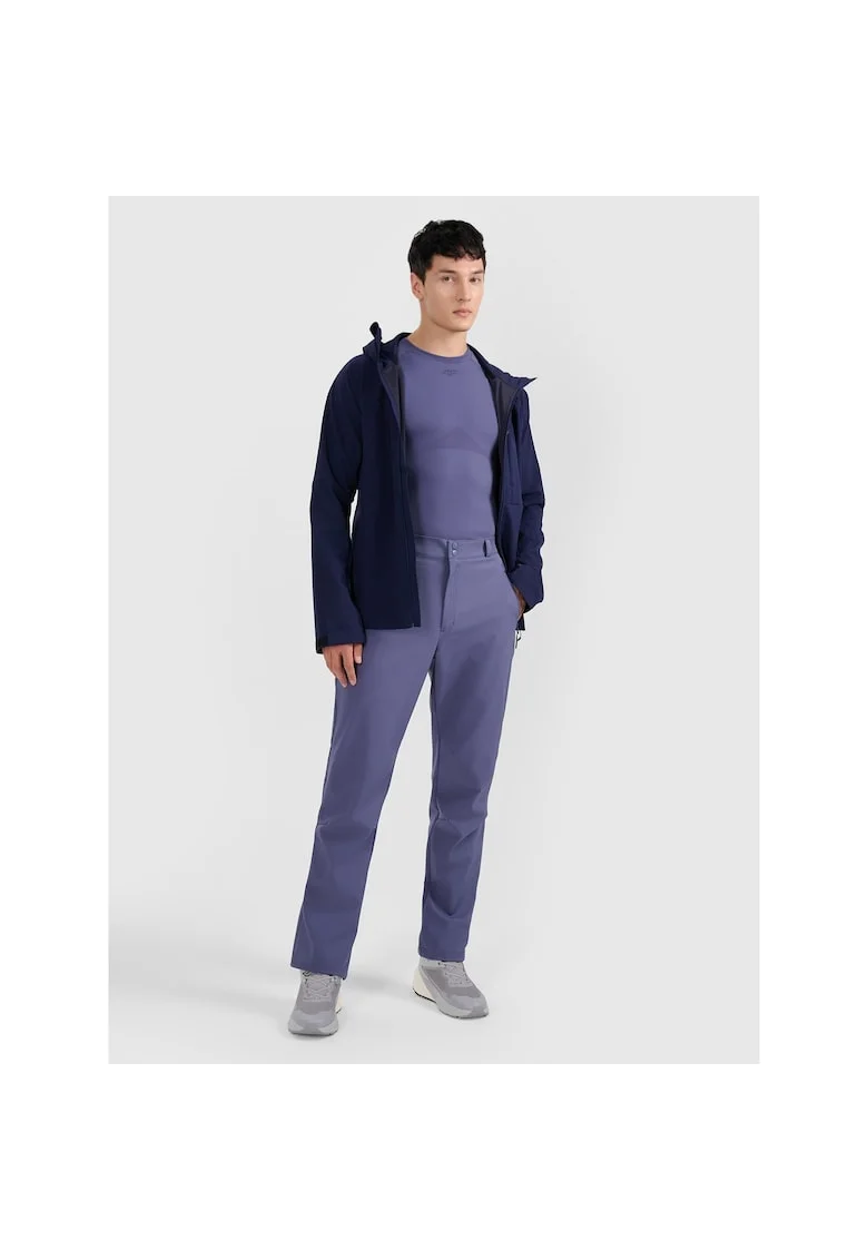 Pantaloni trekking barbati  membrana NeoDry 10000, bleumarin, poliester,