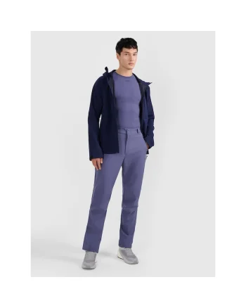 Pantaloni trekking barbati  membrana NeoDry 10000, bleumarin, poliester,