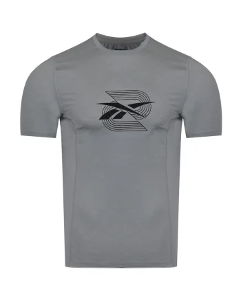 Tricou sport pentru barbat  TS AC Graphic, poliester/elastan, gri