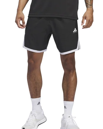 Pantaloni scurti cu buzunare, pentru baschet Crazylite, Alb/Negru