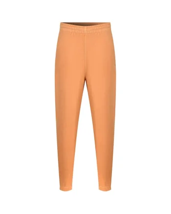 Pantaloni sport dama  CL RBK ND PANT HS0375, portocaliu, bumbac, talie elastica cu snur, buzunare laterale