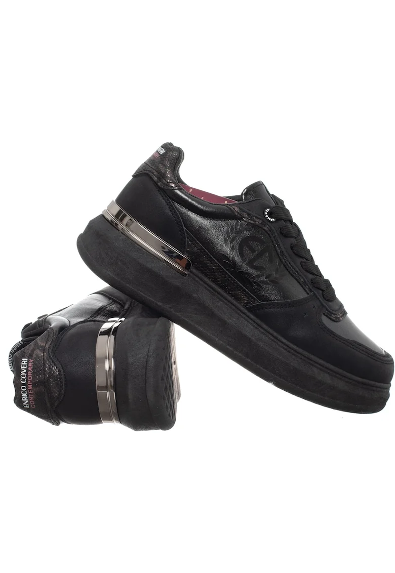 Pantofi sport dama MARTHA,  sintetic/textil, negru