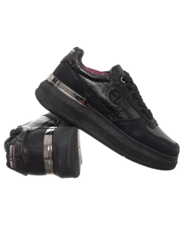 Pantofi sport dama MARTHA,  sintetic/textil, negru