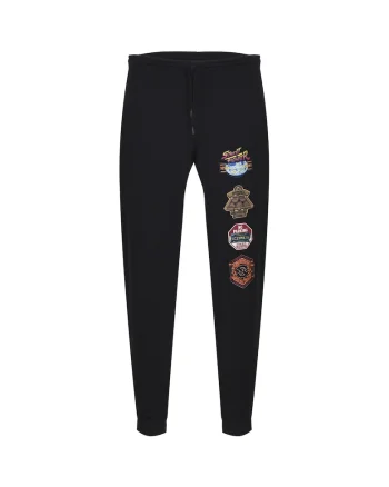 Pantaloni Sportivi Masculini JOGGER RBK Negru, 100% Bumbac, Negru