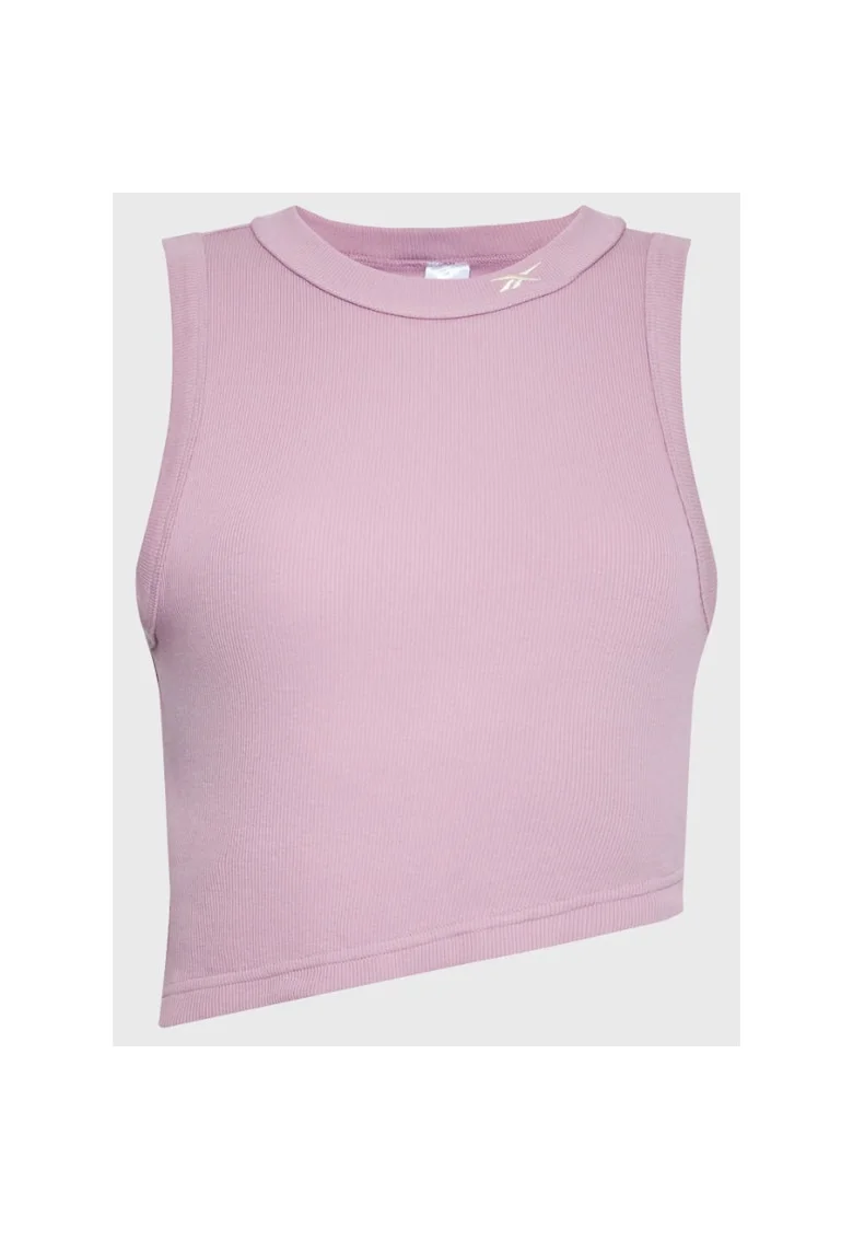 Maieu sport dama,  CL WDE Cropped Rib Tank, fara maneci