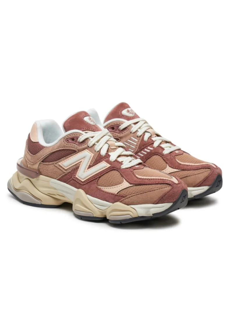 Pantofi sport dama U9060EEH,  Roz murdar, Piele naturala/Textil