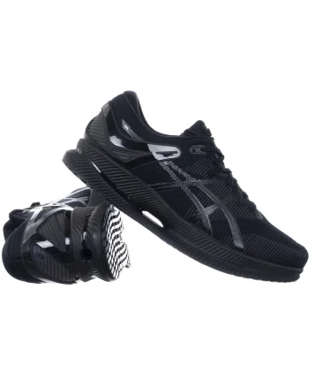 Pantofi sport barbati,  Meta Ride, negru, textil, talpa cauciuc