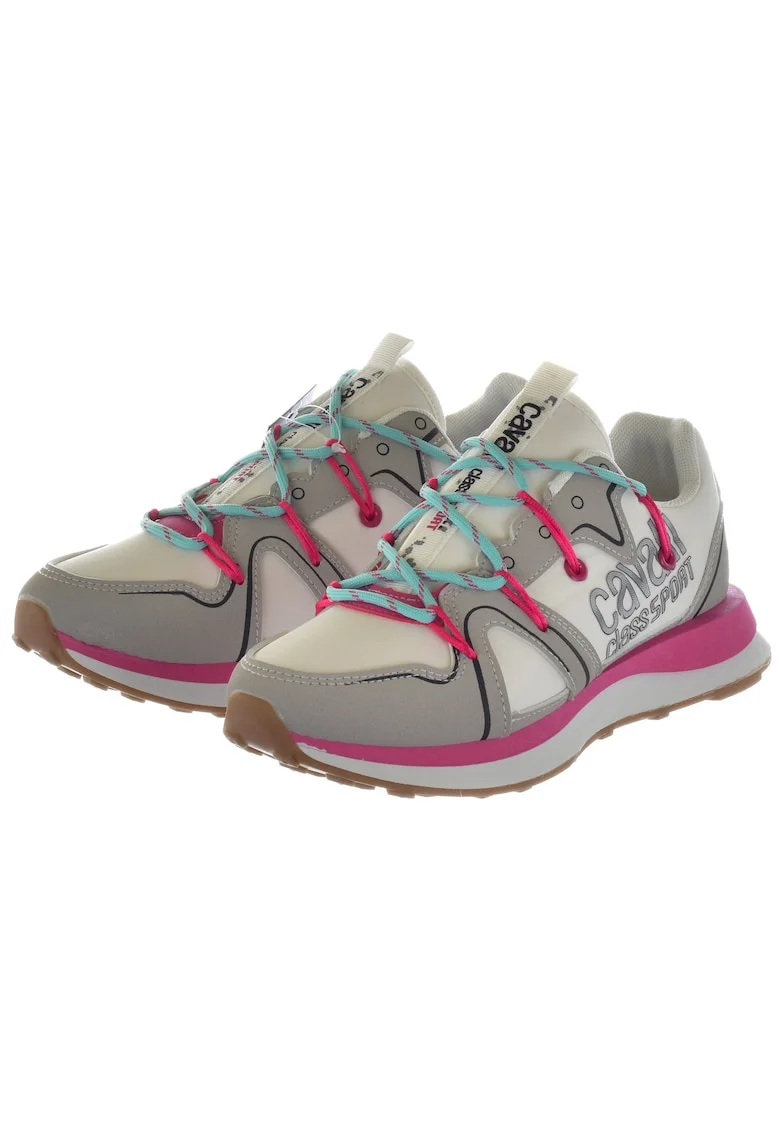 Pantofi sport dama,  Class Sport, trekking, gri-roz, material sintetic-textil