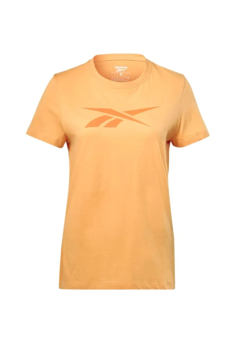 Tricou sport dama,  TE Graphic Tee - Vector, Bumbac, Portocaliu