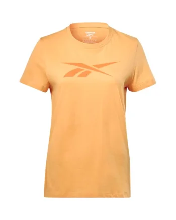 Tricou sport dama,  TE Graphic Tee - Vector, Bumbac, Portocaliu