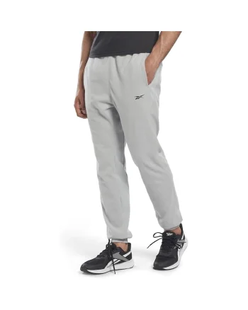 Pantaloni sport barbati HN9156,  Bumbac/Elastan, Gri,