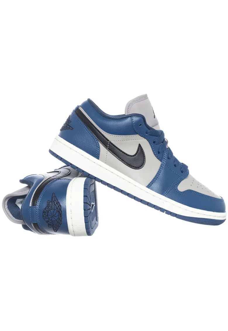 Pantofi sport  WMNS AIR JORDAN 1 LOW, albastru, piele naturala