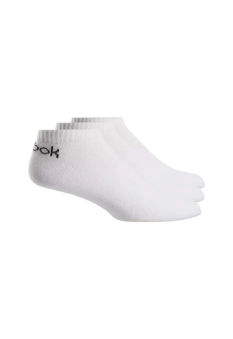 Sosete sport,  Bumbac/Poliester/Nylon/Elastan, Alb, 43-45EU