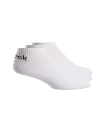 Sosete sport,  Bumbac/Poliester/Nylon/Elastan, Alb, 43-45EU