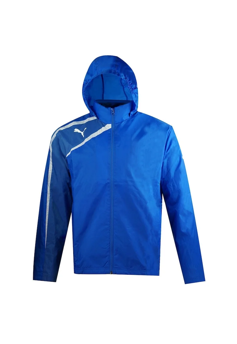Jacheta sport copii 653593-02,  Nylon, Albastru/Alb,