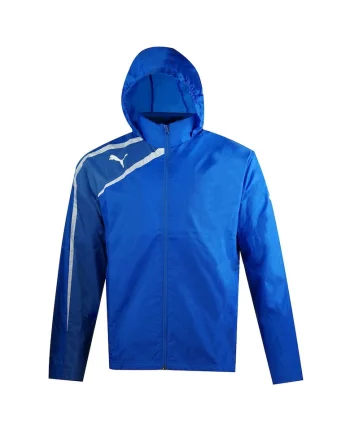 Jacheta sport copii 653593-02,  Nylon, Albastru/Alb,