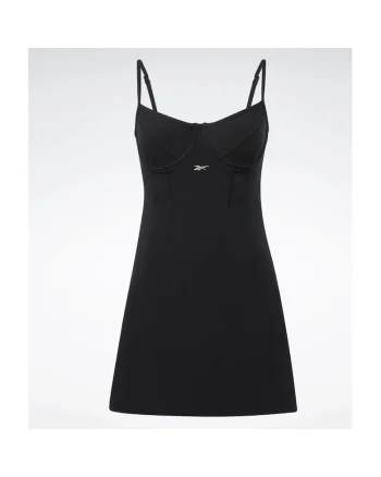 Rochie sport dama HR5939,  Negru, Bumbac,