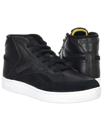 Pantofi sport dama FZ6029,  Piele naturala/Sintetic, Negru,