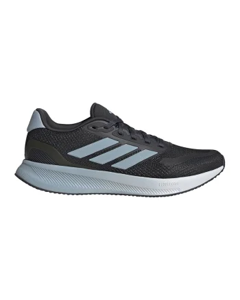 Pantofi Runfalcon 5 pentru alergare, Negru/Albastru prafuit