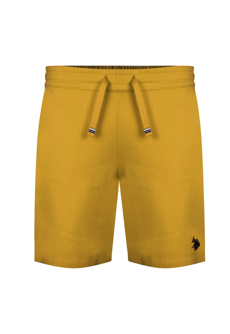 Pantaloni sport barbati,  bumbac, galben,