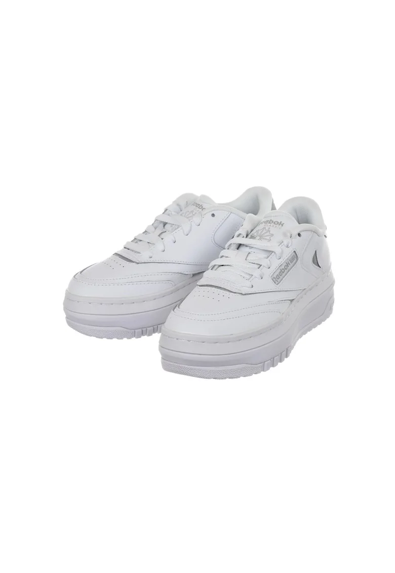 Pantofi sport dama  Club C Extra, piele naturala, alb,