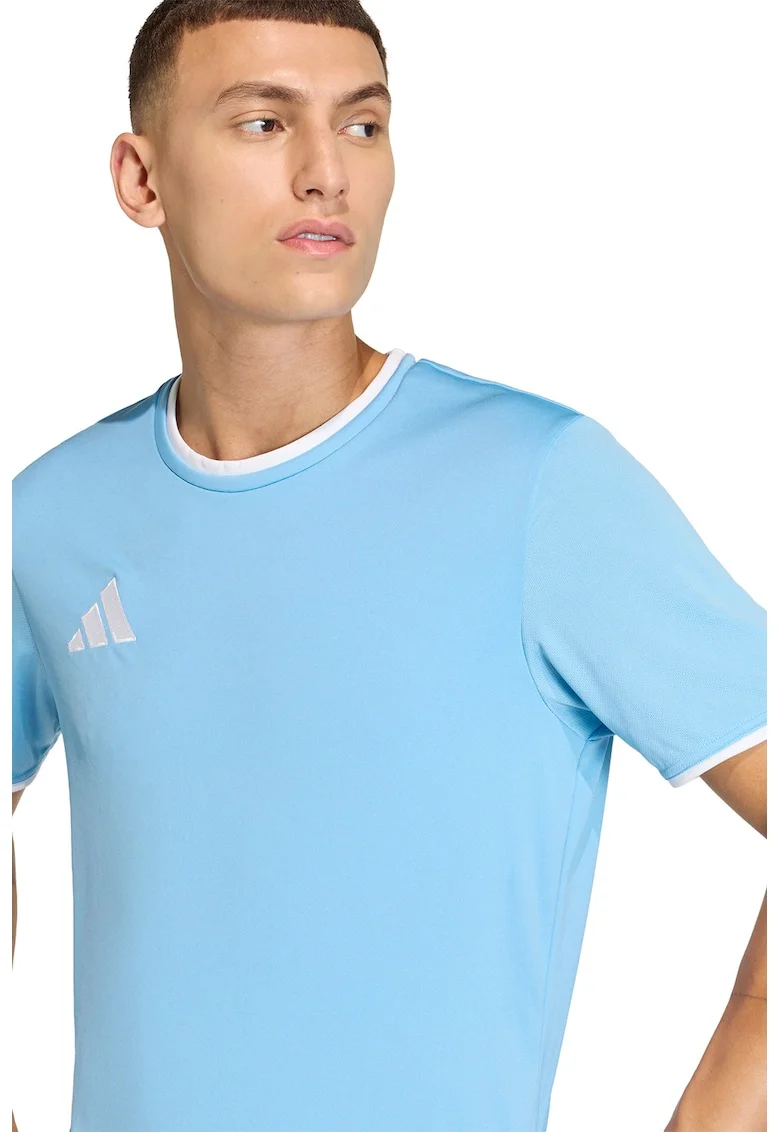Tricou cu logo pentru fotbal Entrada26, Albastru deschis