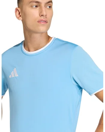Tricou cu logo pentru fotbal Entrada26, Albastru deschis