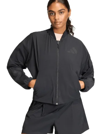 Jacheta usoara lejera cu guler baseball Z.N.E, Negru