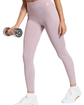 Colanti cu buzunare laterale, pentru fitness Optime, Lila pal