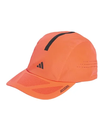 Sapca unisex cu velcro, pentru alergare AdiZero, Portocaliu