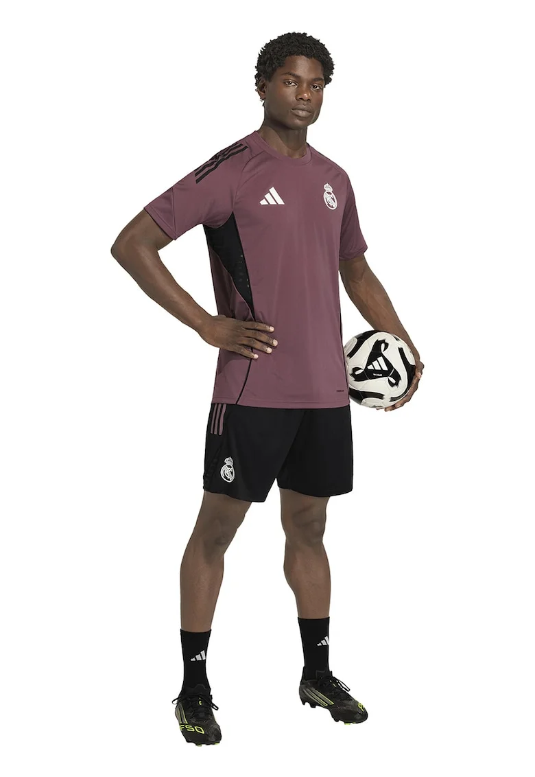 Tricou cu logo Real Madrid, Lila pal