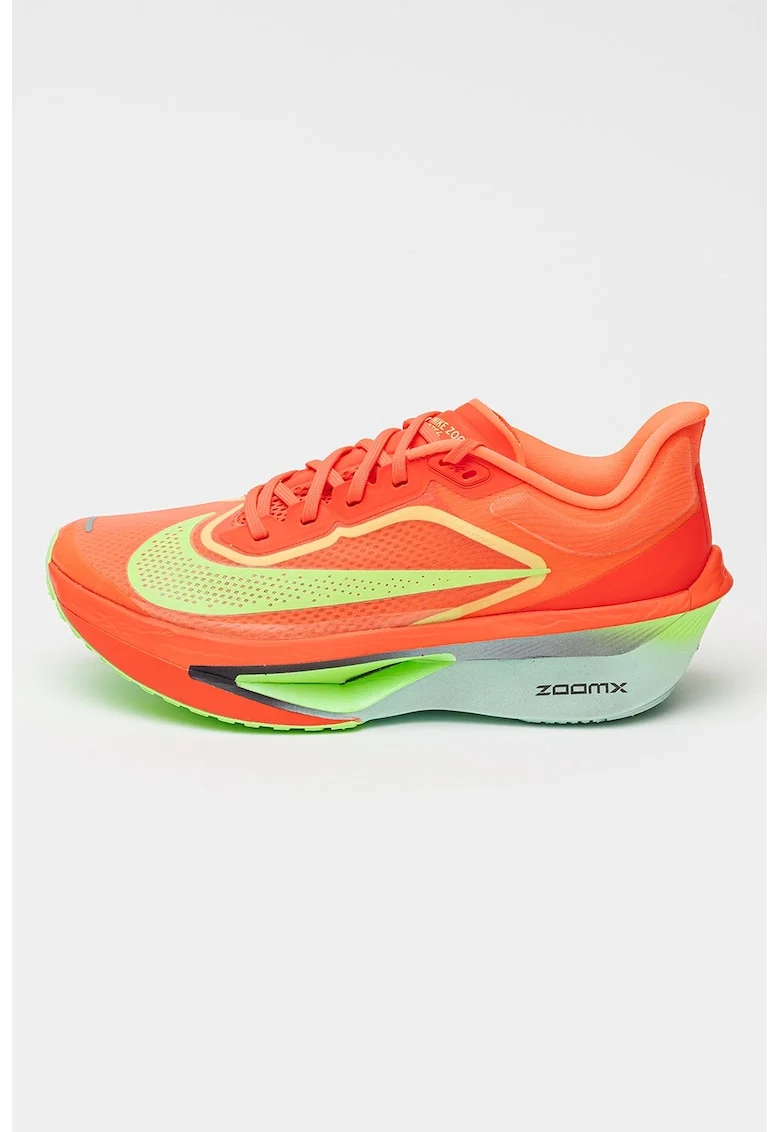Pantofi pentru alergare Zoom Fly 6, Roz neon/Verde lime
