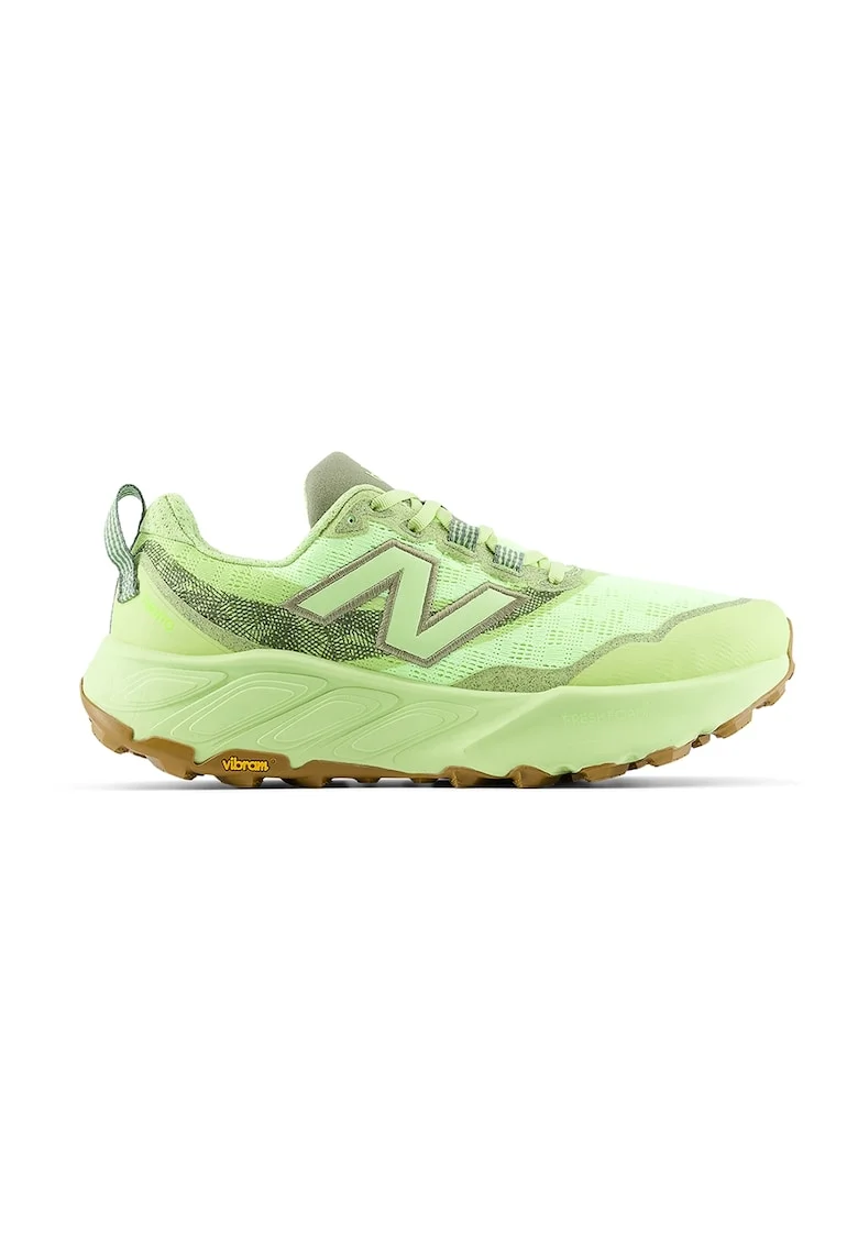 Pantofi Hierro din material textil cu logo pentru alergare, Verde pal/Verde fistic