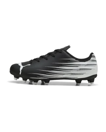 Pantofi cu imprimeu logo, pentru fotbal Attacanto II, Alb/Negru