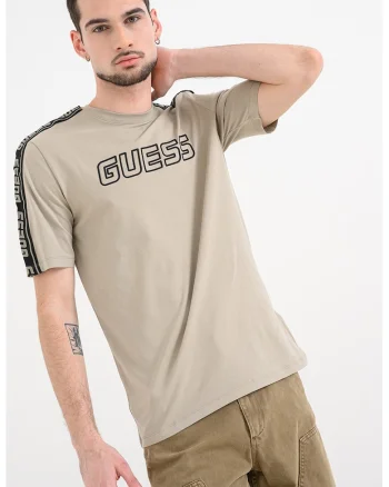 Tricou cu decolteu rotund pentru fitness, Grej