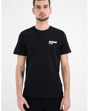 Tricou de bumbac pentru antrenament, Alb/Negru