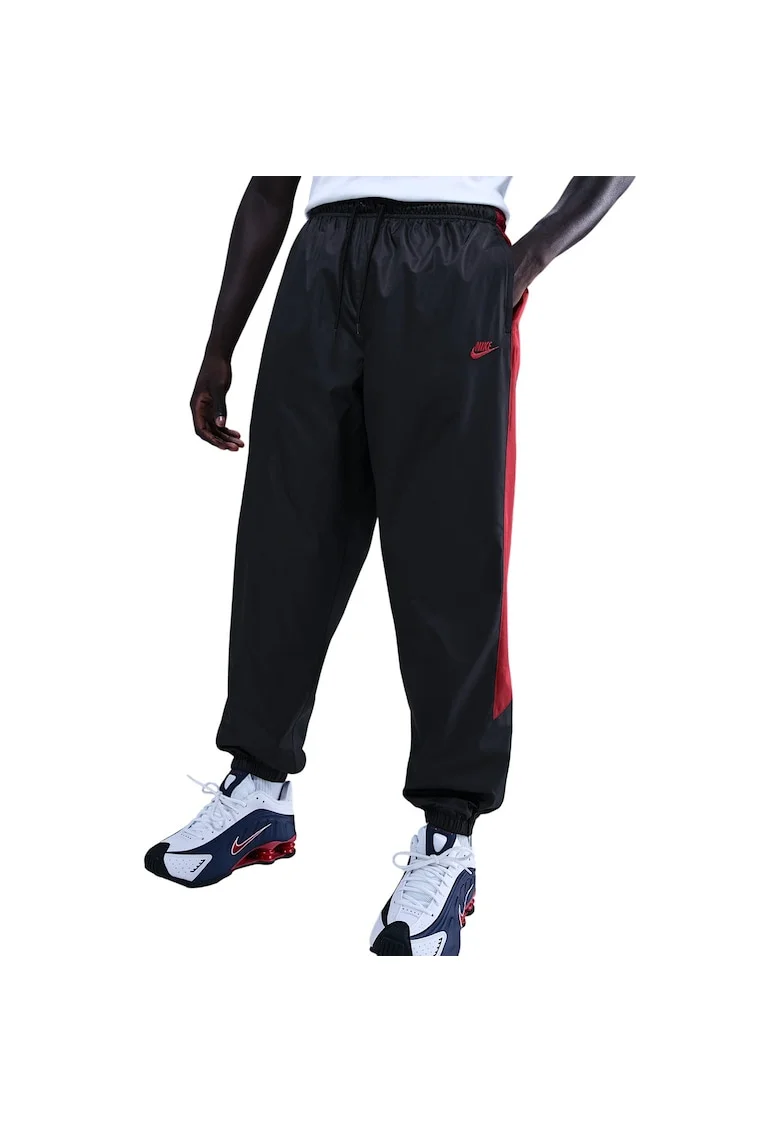 Pantaloni  Windrunner Lined 26 53766, Rosu/Negru