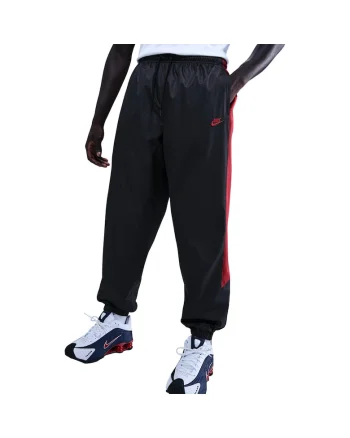Pantaloni  Windrunner Lined 26 53766, Rosu/Negru