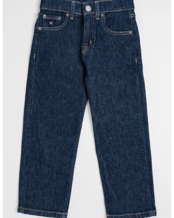 Blugi relaxed fit, Albastru inchis