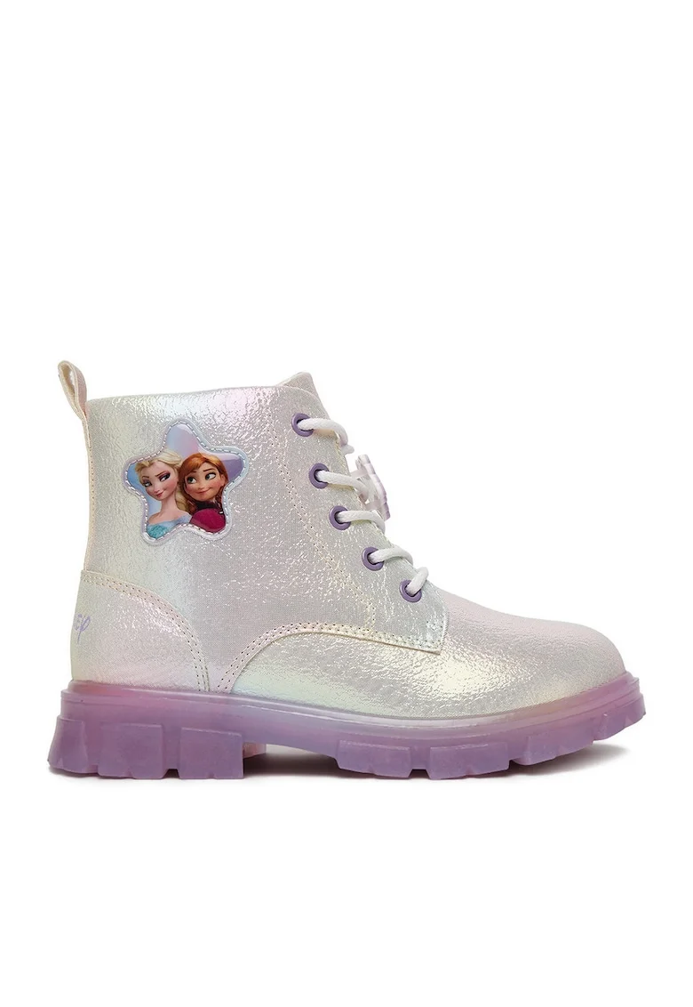 Ghete  fete, violet, sintetic,