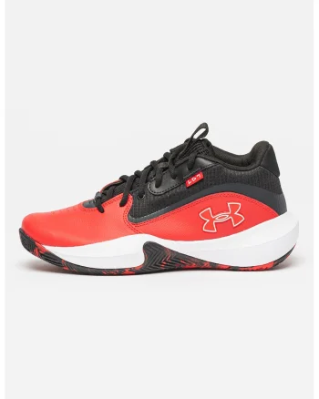 Pantofi Lockdown 7 pentru baschet, Rosu/Alb/Negru