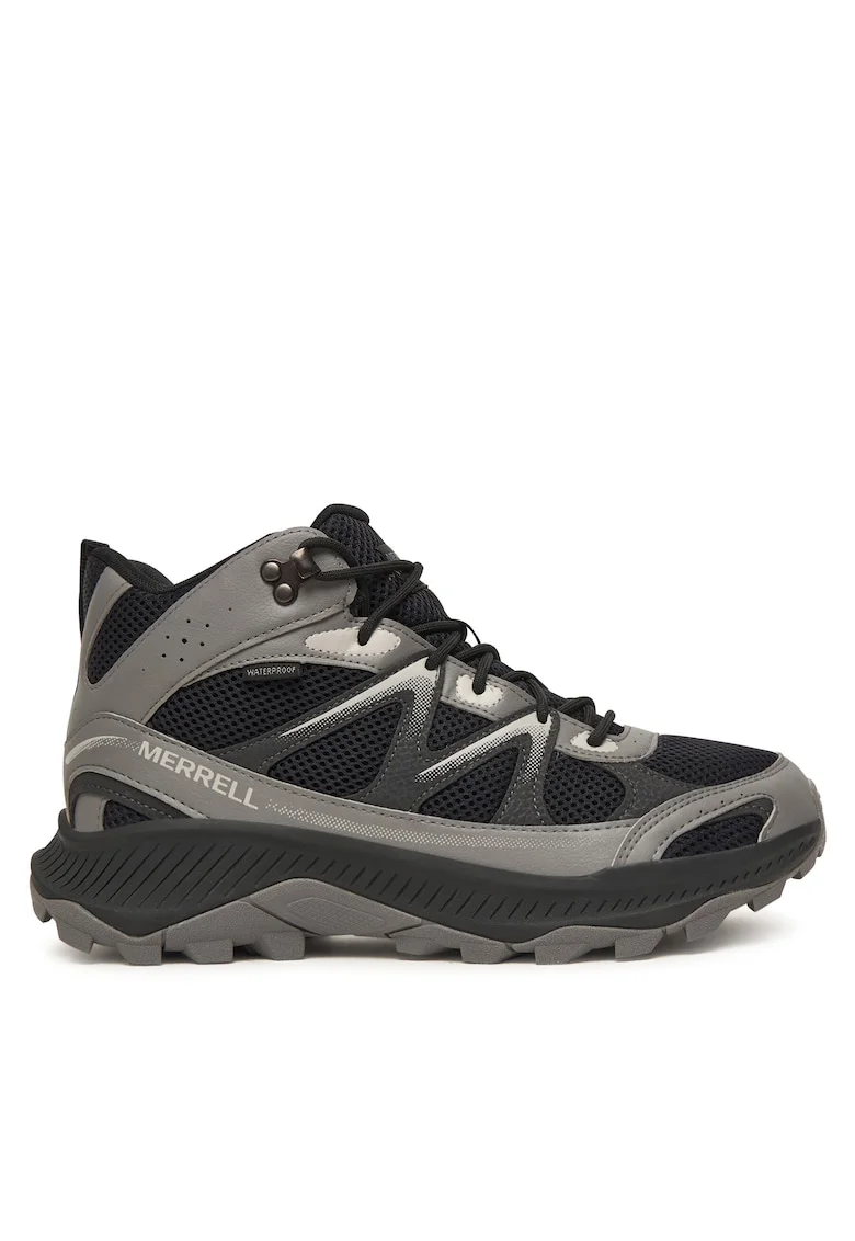 Ghete sport barbati  Tempo Exp Mid, textil, negru/gri