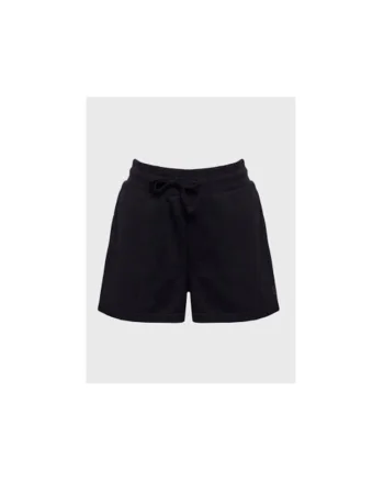 Pantaloni scurti dama,  302390854, Poliester/Bumbac, Negru, Negru