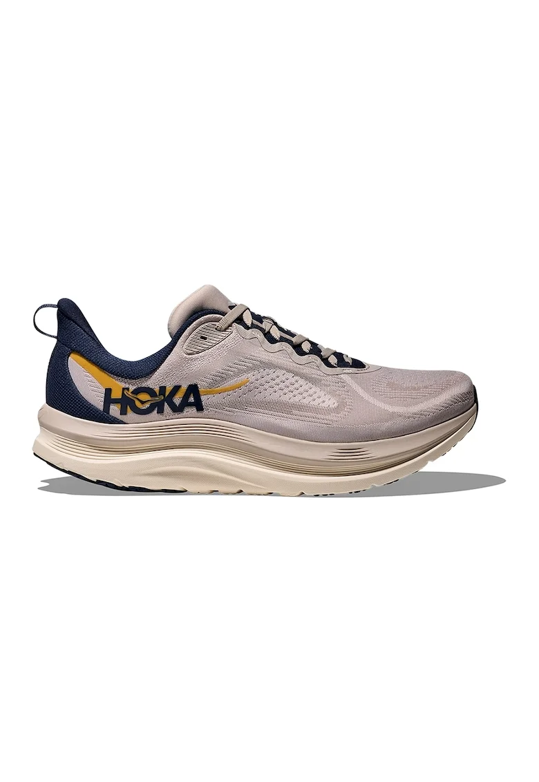Pantofi low-cut Kawana 3 din plasa cu logo pentru antrenament, Albastru ultramarin/Maro taupe deschis