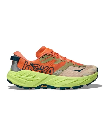Pantofi cu detalii reflectorizante pentru alergare pe teren accidentat Speedgoat 7, Portocaliu/Bej/Verde lime