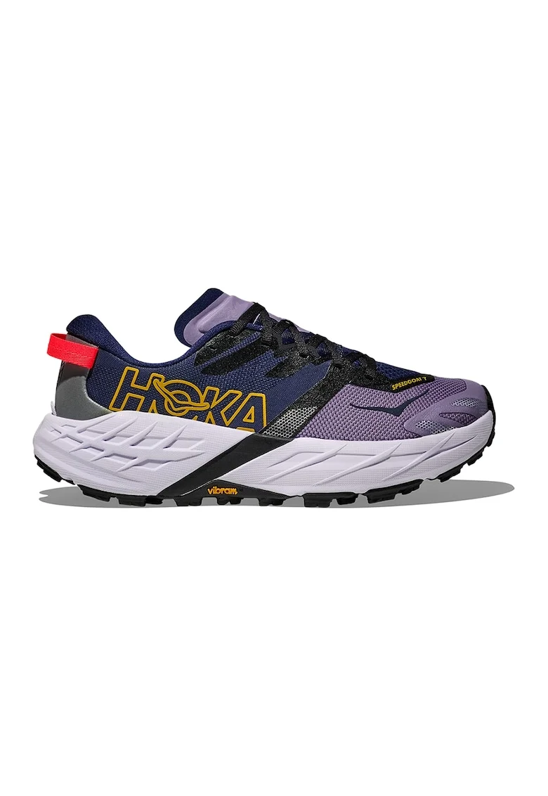Pantofi cu detalii reflectorizante pentru alergare pe teren accidentat Speedgoat 7, Albastru inchis/Lila